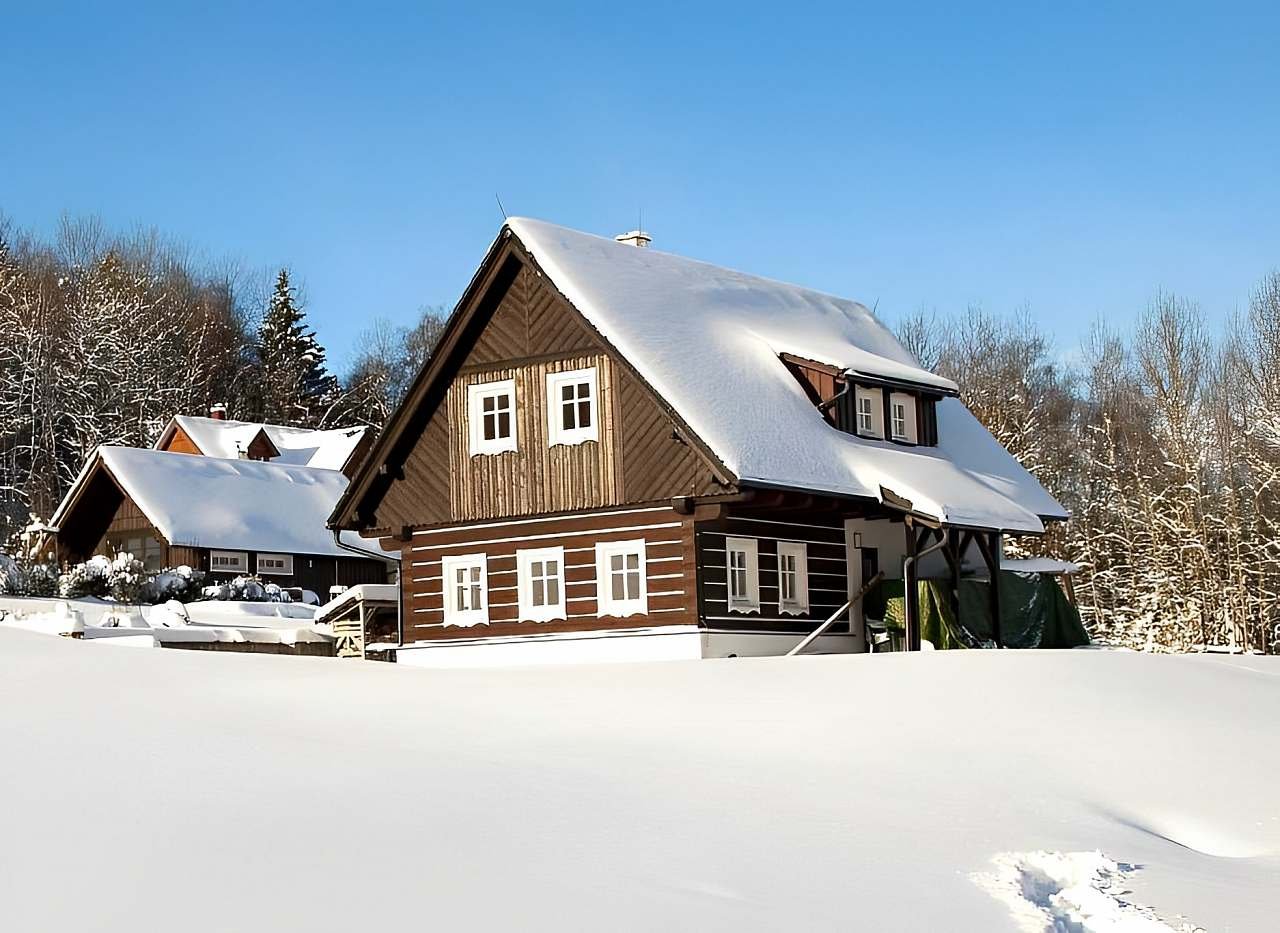 Chalupa u památné třešně pod Zvičinou - Horní Brusnice
