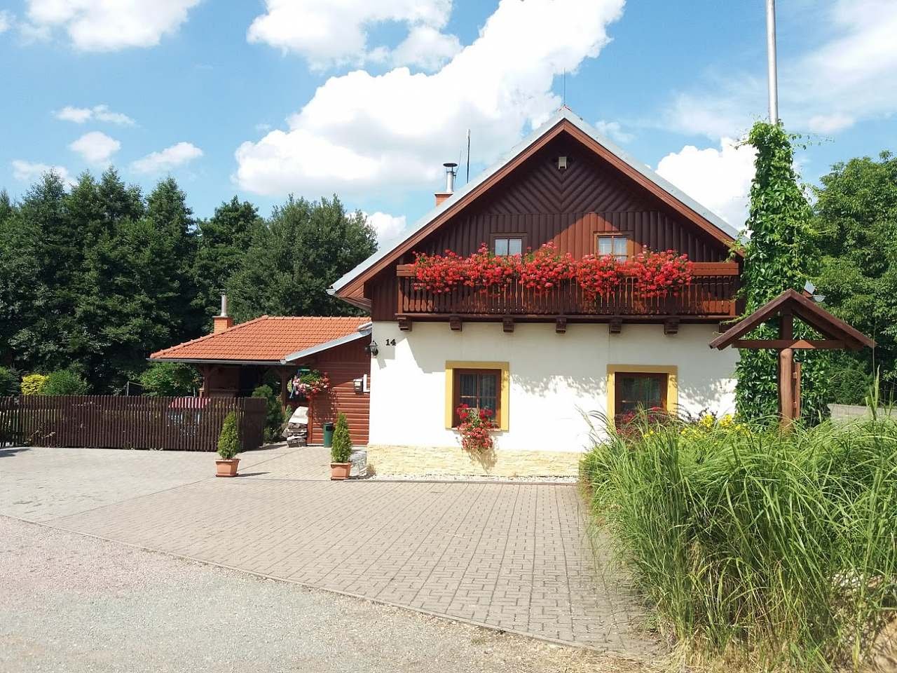 Sommerhus nær Pažourků