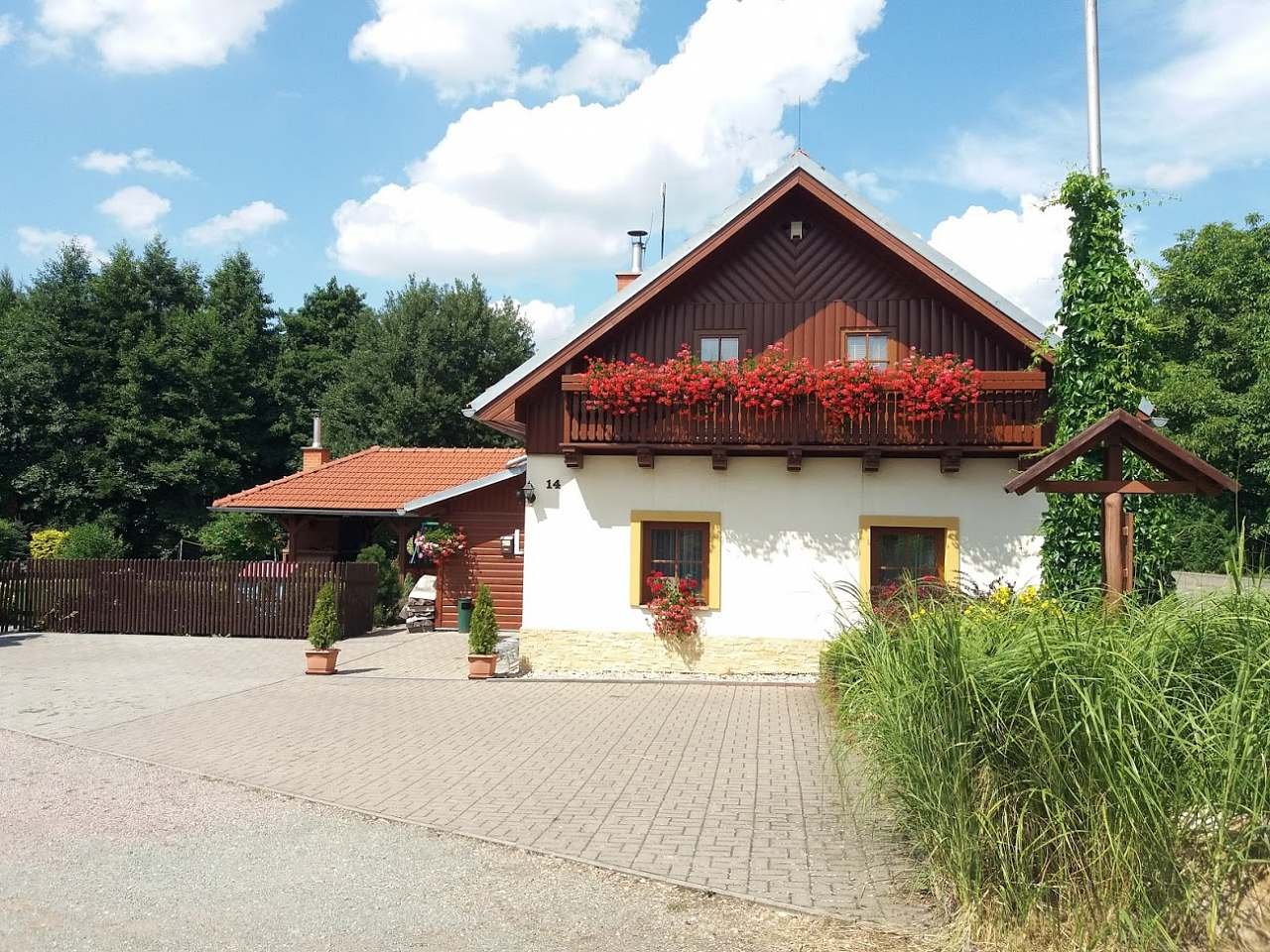 Chalet près de Pažourků