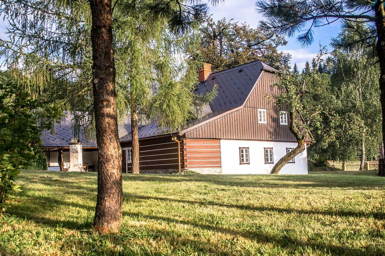 Ferienhaus in der Nähe von Studánka Spálené