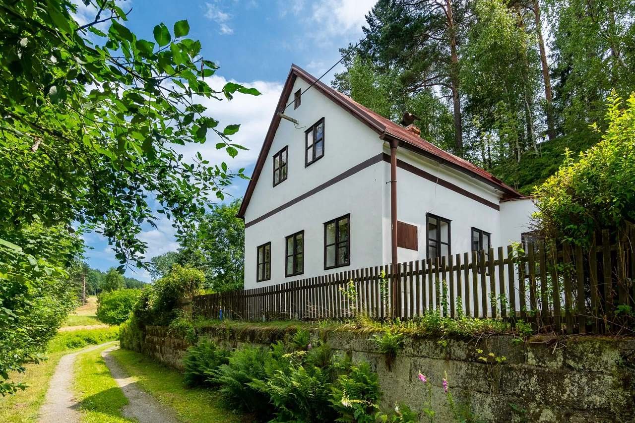 Een huisje in het Lausitzgebergte