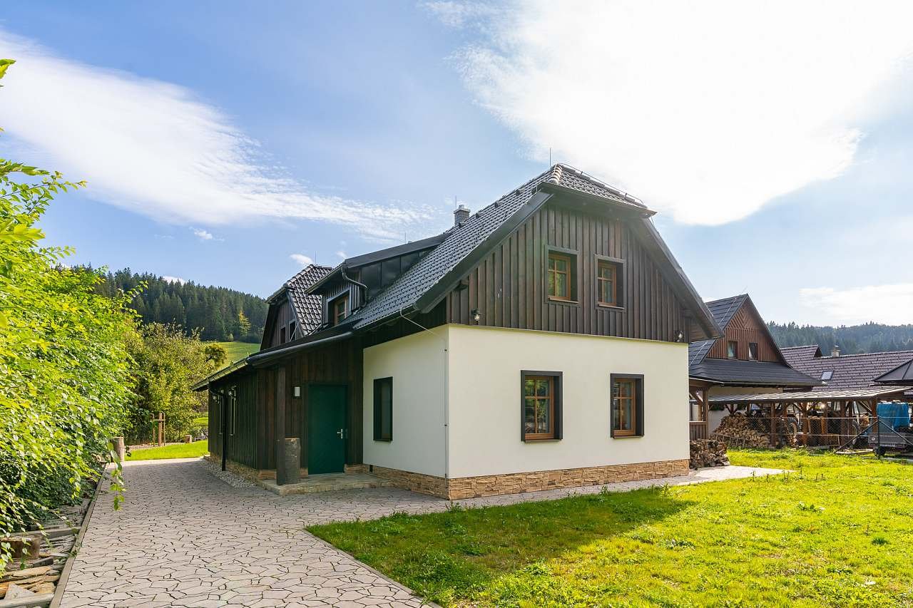 Casa de campo no coração da Valáquia para alugar em Velká Karlovice