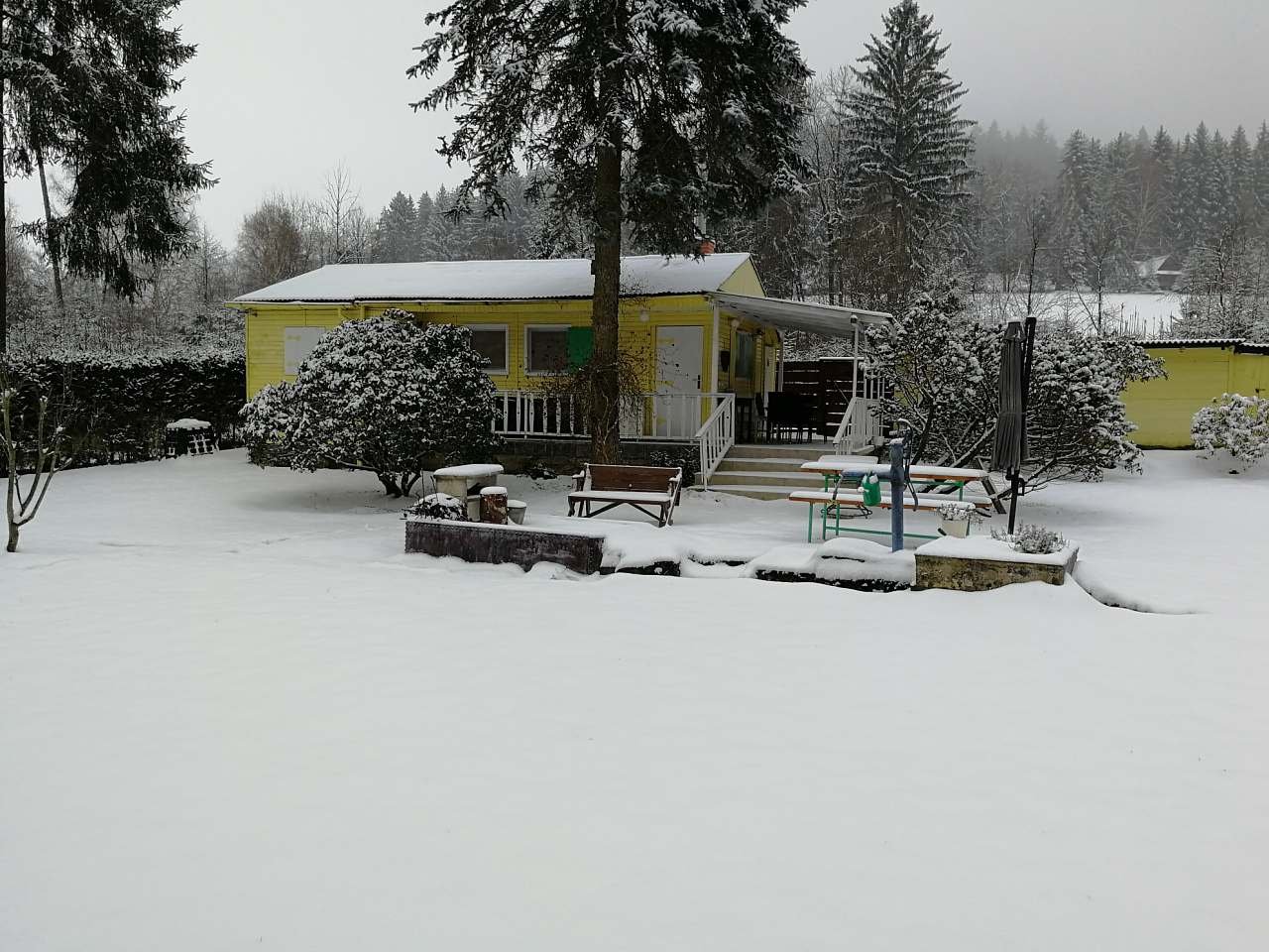 Anička cottage - winter