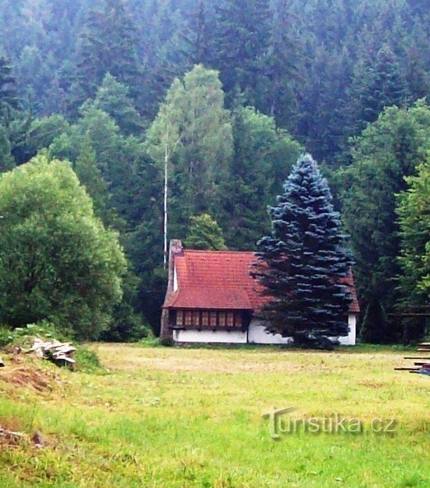 Jan Werich's cottage near Velhartice