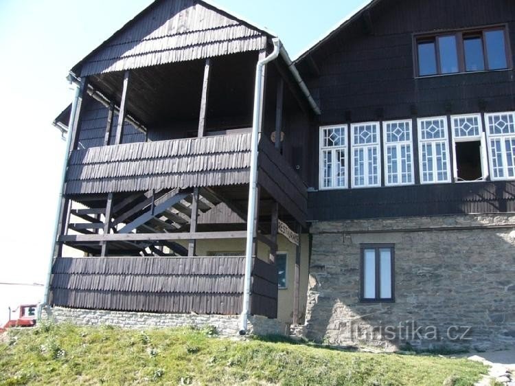 Hütte: javory vrch