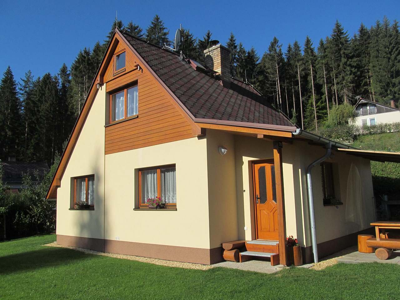 Ferienhaus Lipno nad Vltavou Bereich Kobylnice