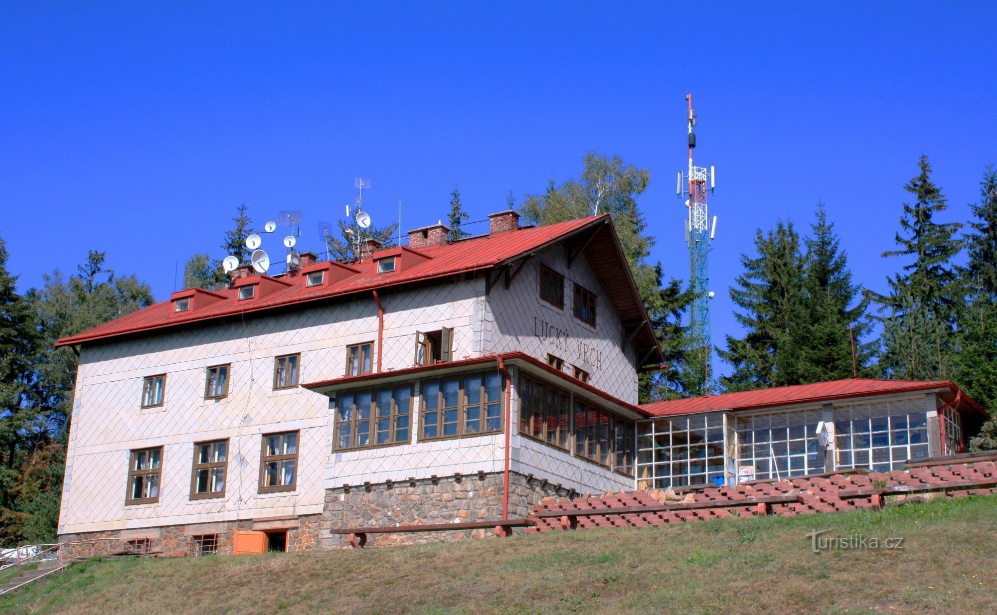 Hütte auf Lucké vrch