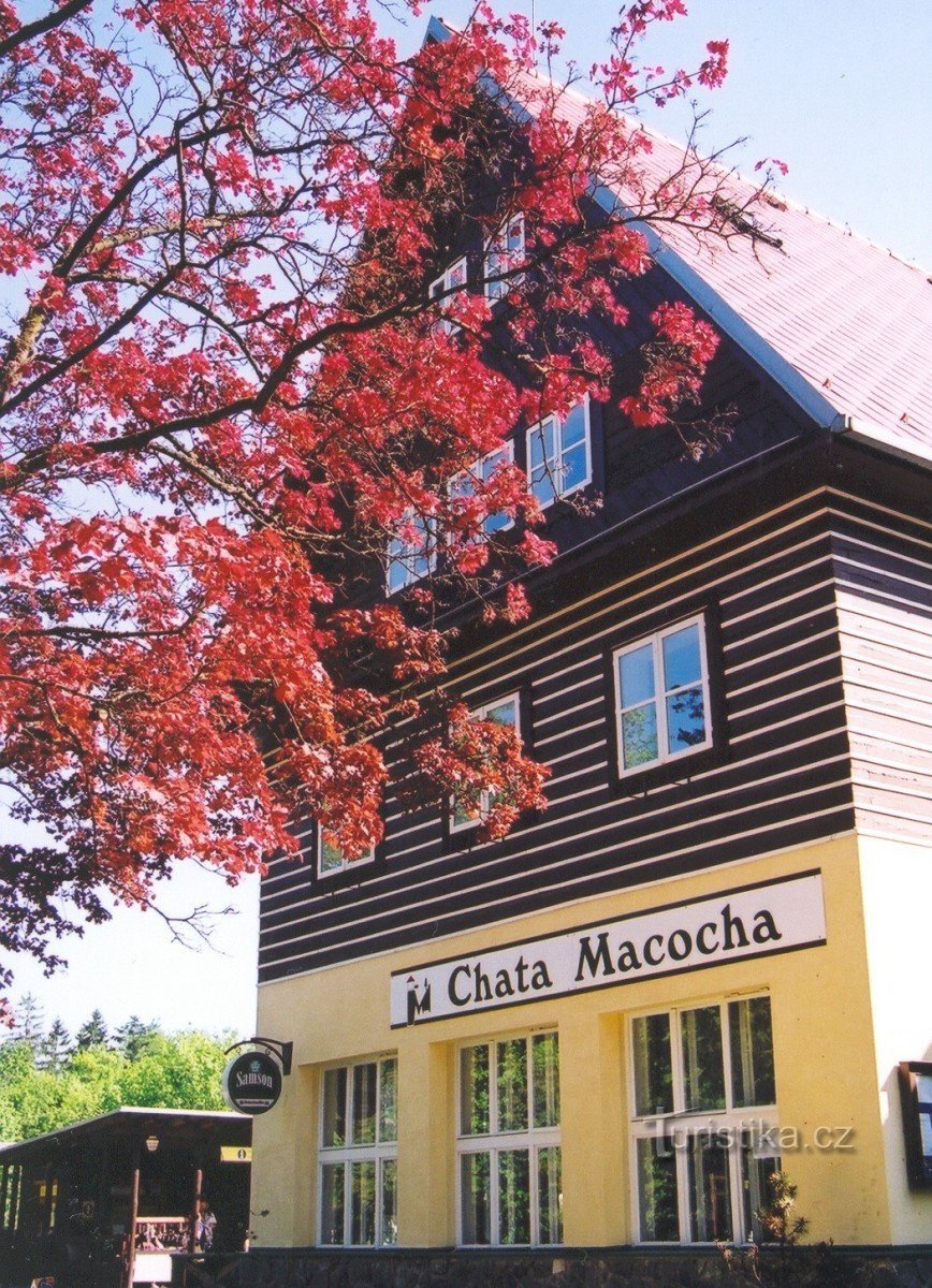 Hütte auf Macoš