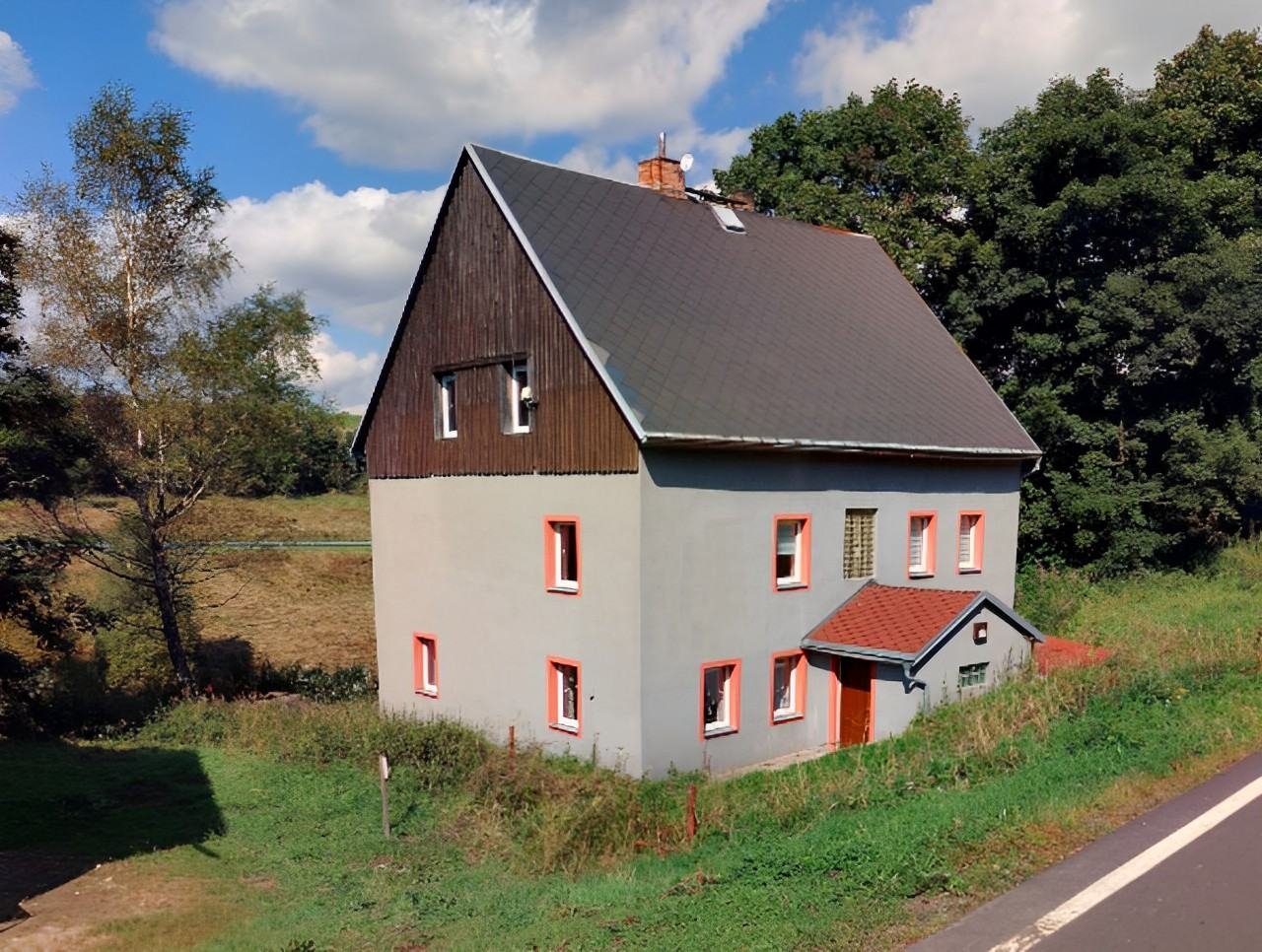 Casa de campo em Rozcestí