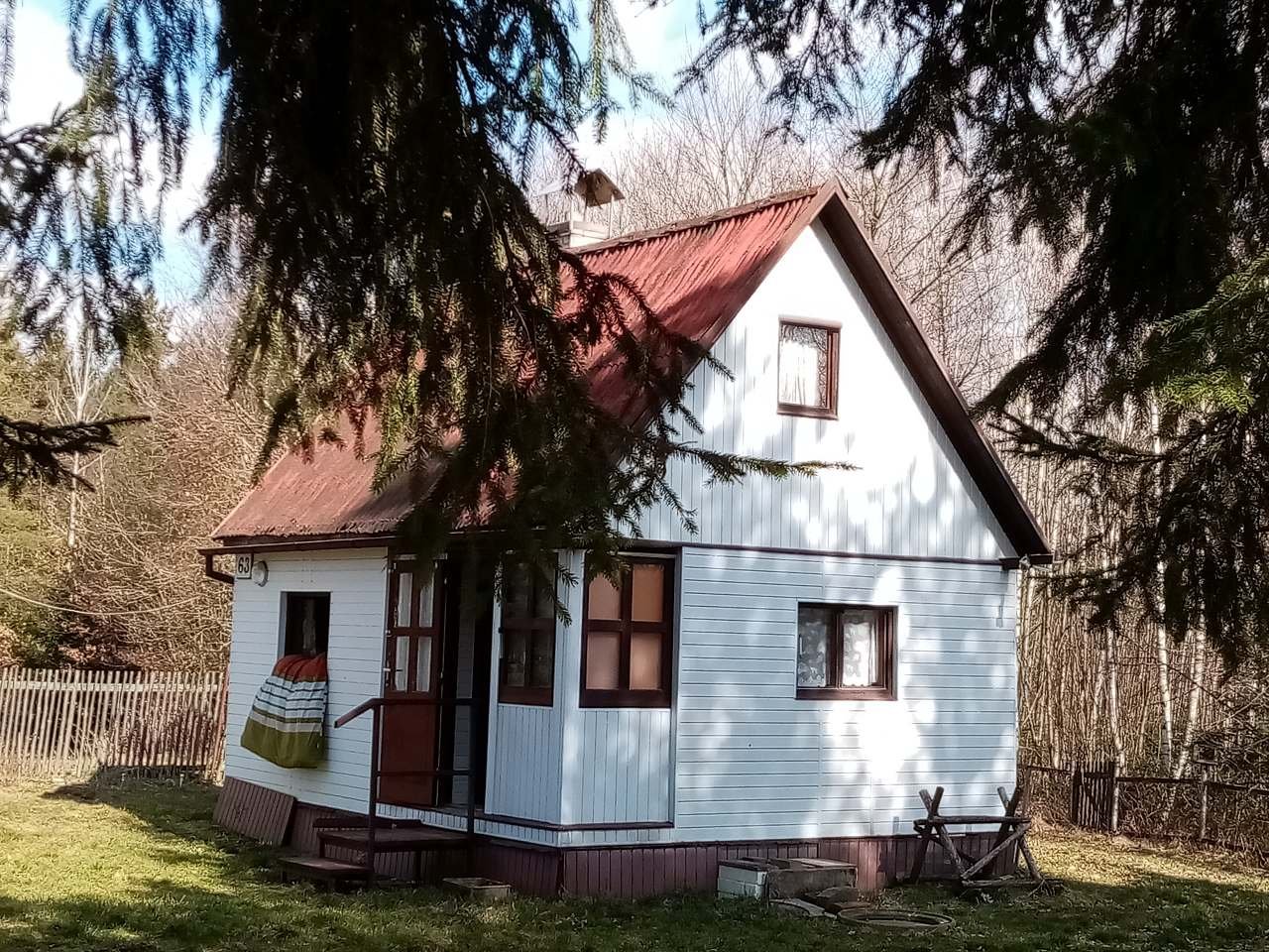 stuga i ensamheten i Dlouhá Ves