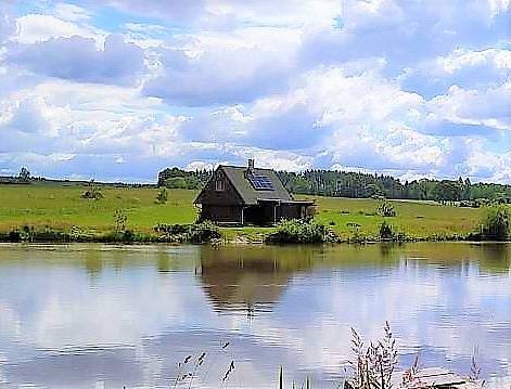 Cabană izolată de pădure