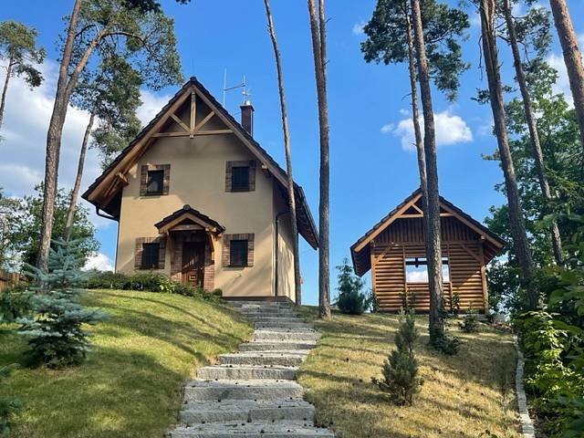 Ferienhaus auf dem Hracholusky-Felsen zu vermieten Lipno Líšťany