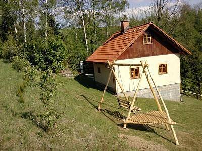 Sommerhus på Kunvald bjergskråning