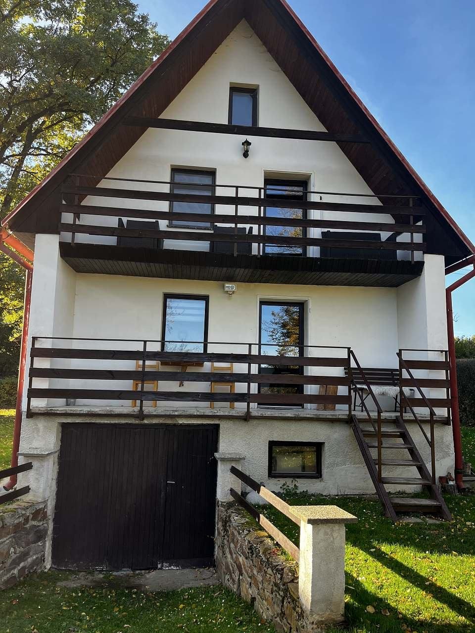 Cottage su Trnáce - vista dall'acqua