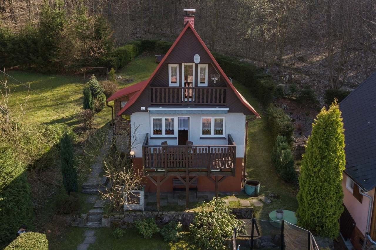 Cottage onder Radhoštěm met uitzicht