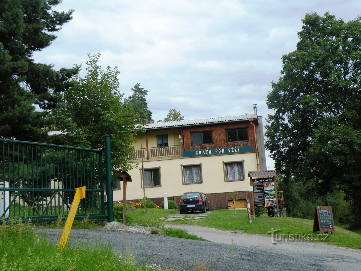 Cottage under the tower