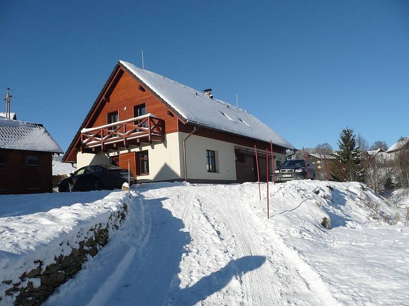 Chata Rosnatka v zimě