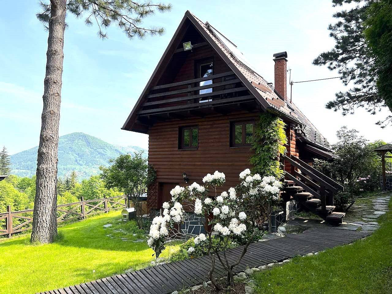 Chata s luxusním výhledem Kunčice pod Ondřejníkem