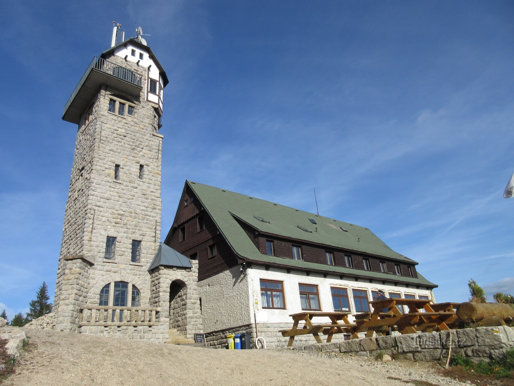 Casa de campo com mirante Královka