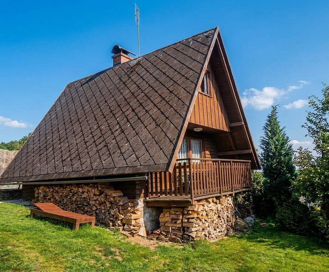 Chata Slunečná v Čisté v Krkonoších: Les za humny, horská pohoda před vámi...