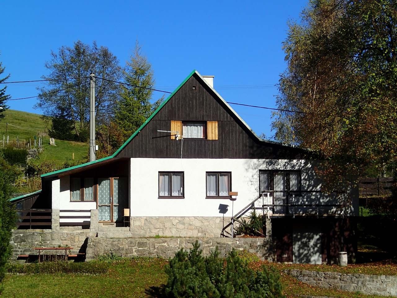 Cottage Sněžná à louer Albrechtice dans la source Jizerské hory