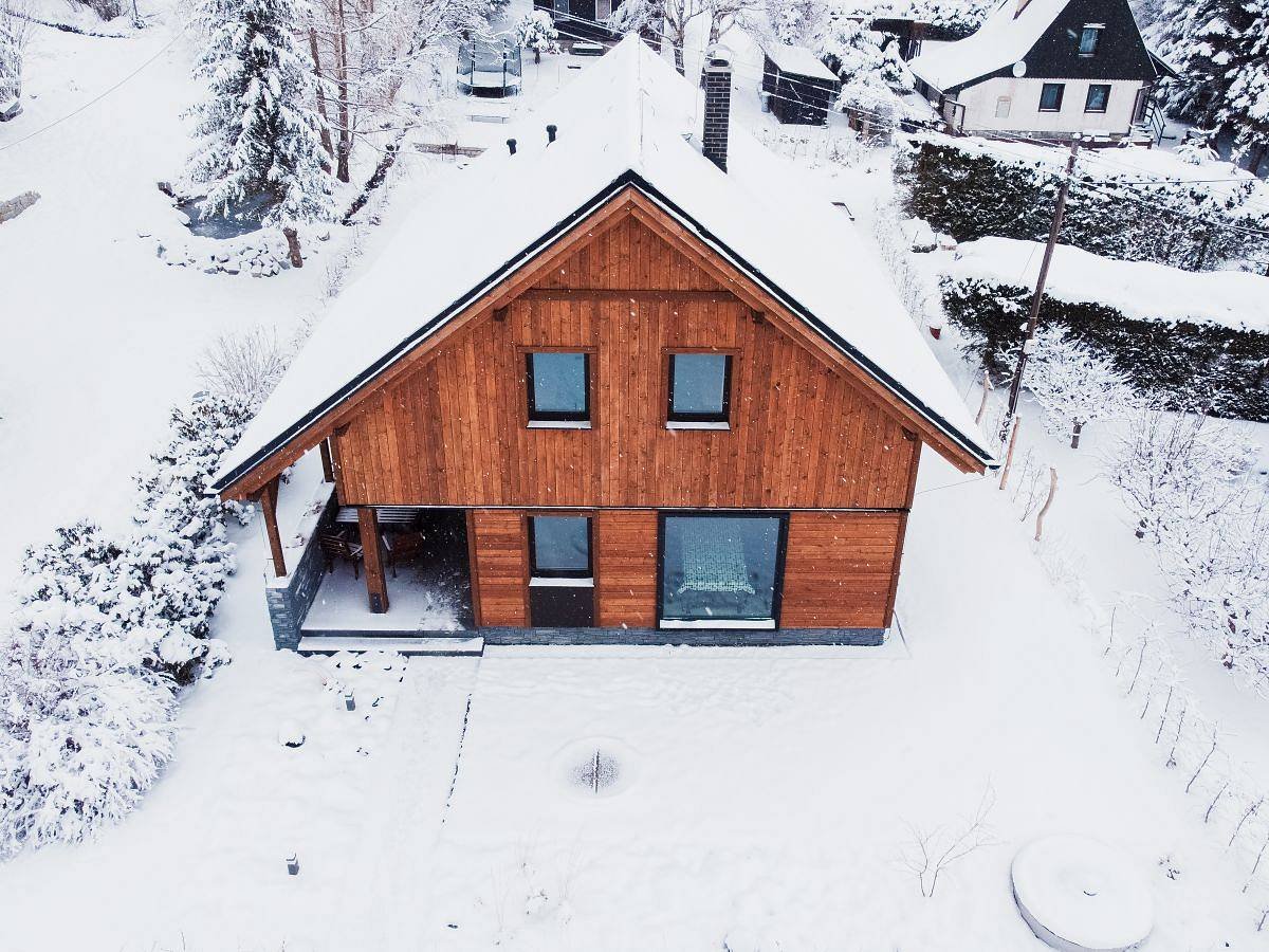 Chata Točník v zimě