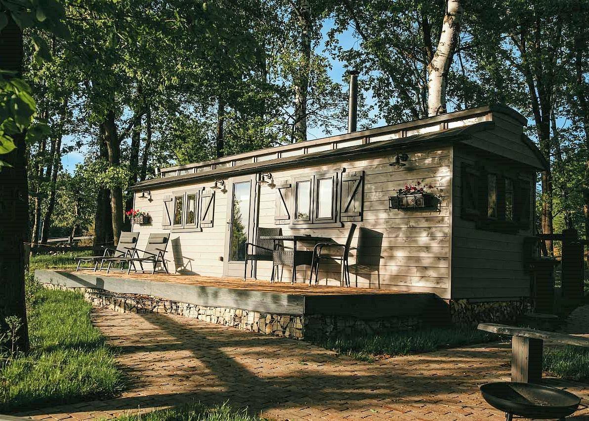 Chata u lesa Kunčičky u Bašky