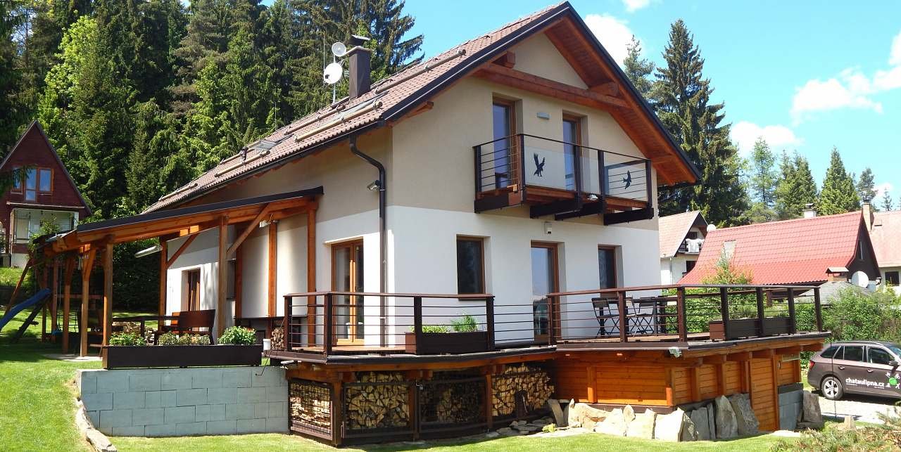 Casa de campo perto de Lipno para alugar Lipno nad Vltavou Kobylnice