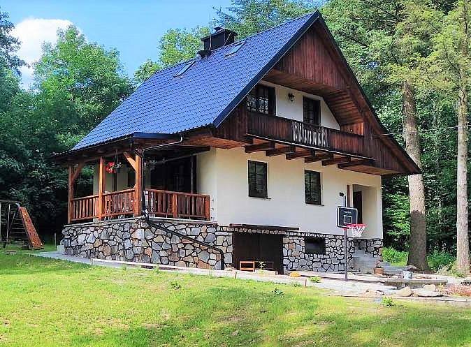 Ferienhaus am Bach Malá Morava - Sklené