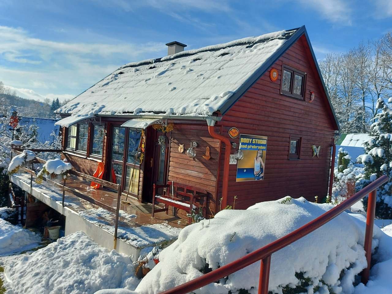 Hütte am Damm