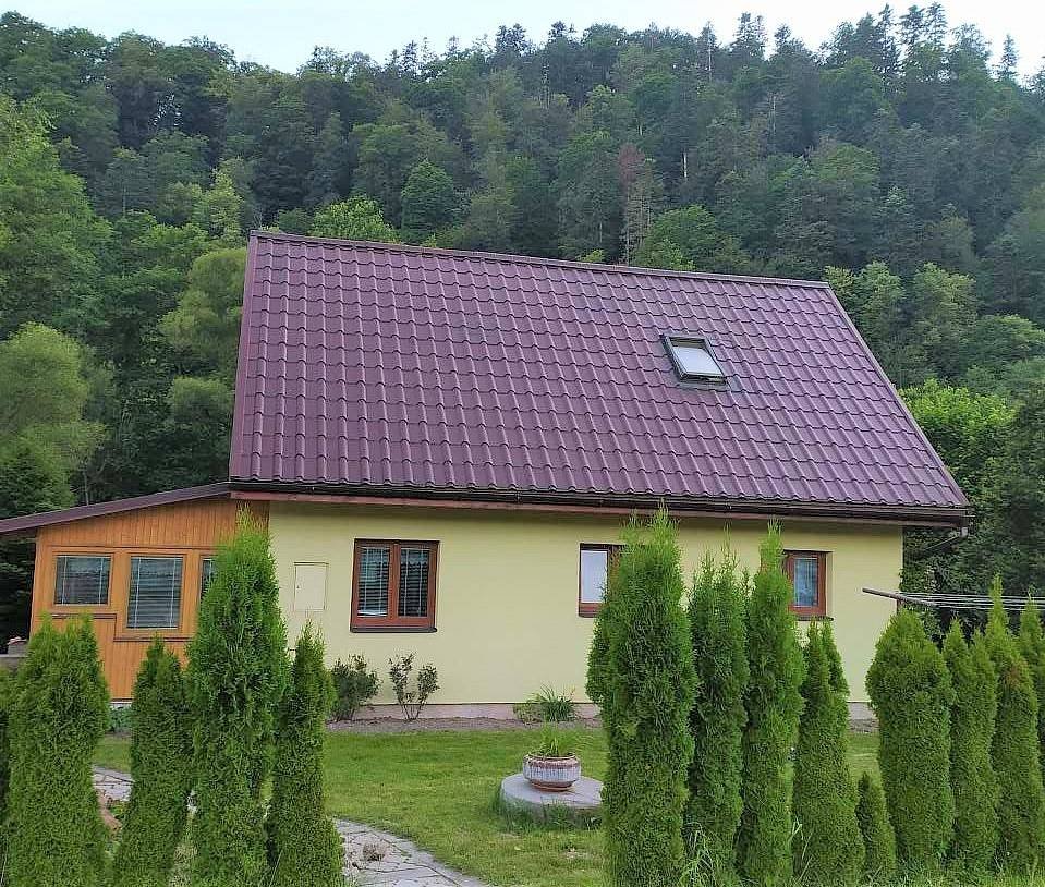 Chata u řeky Zálužné