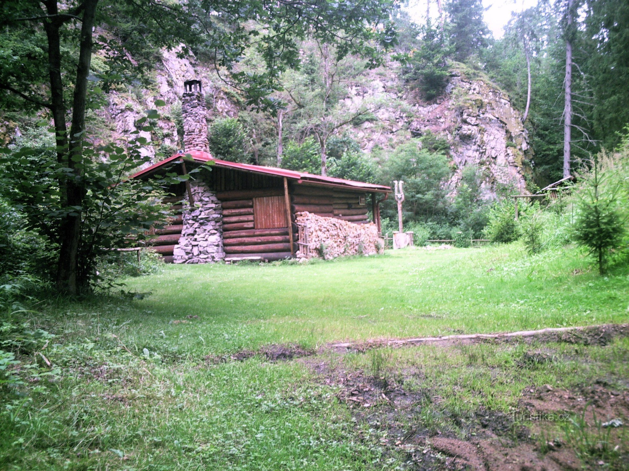 Hut in de wildernis