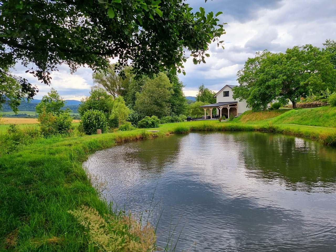 Gîte Velké Losiny, étang 2