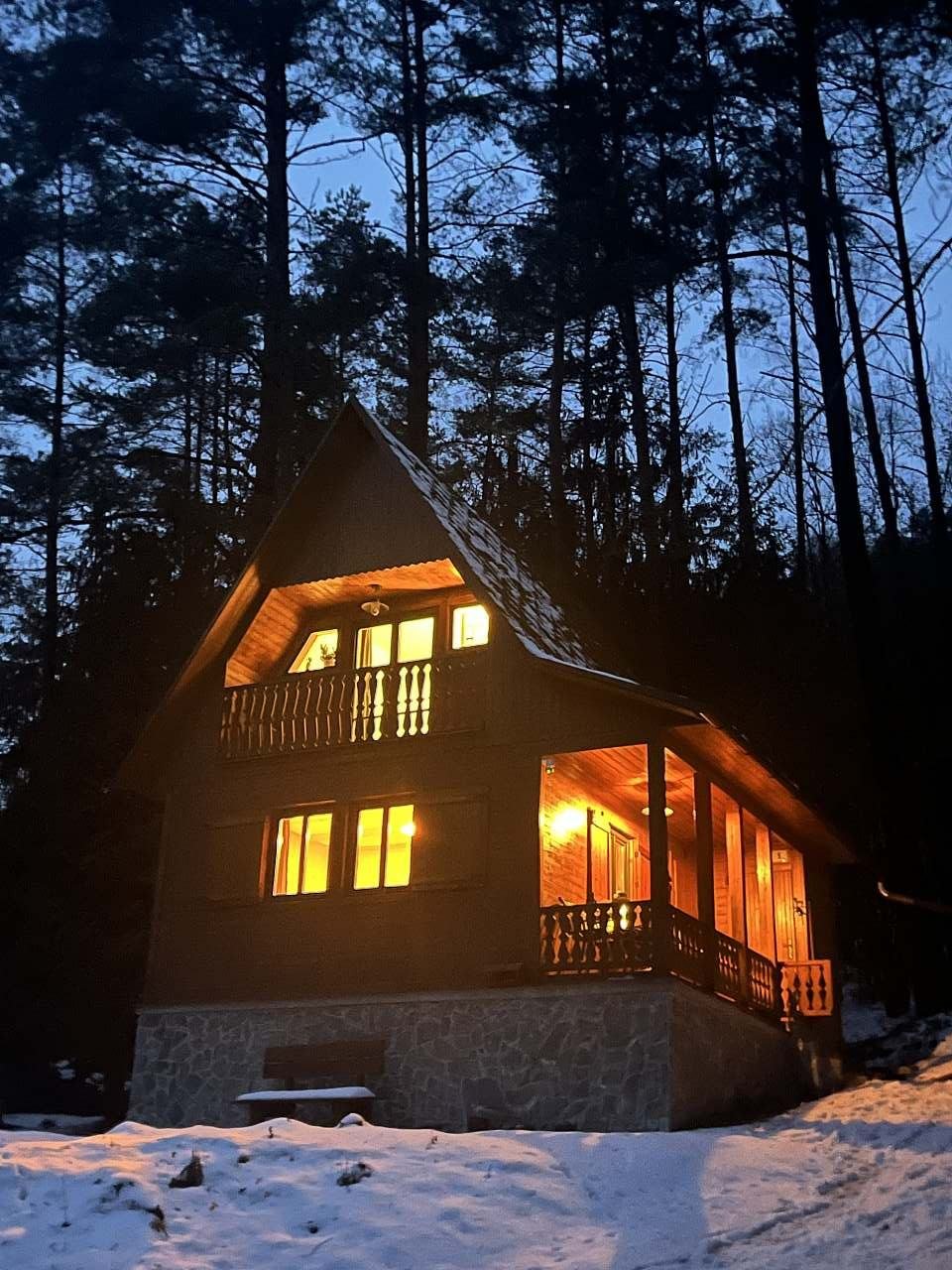 Chata za dubem, Chlístov