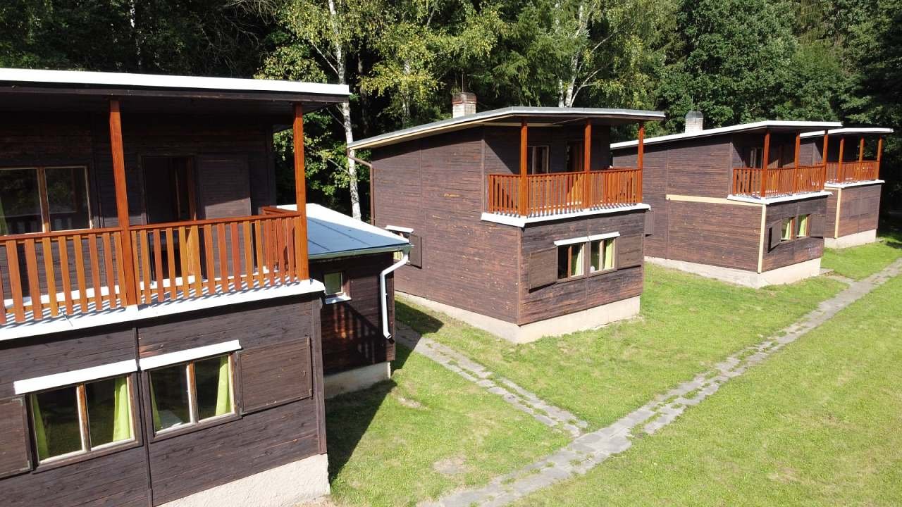 Chaty Orlík v Lanškrouně