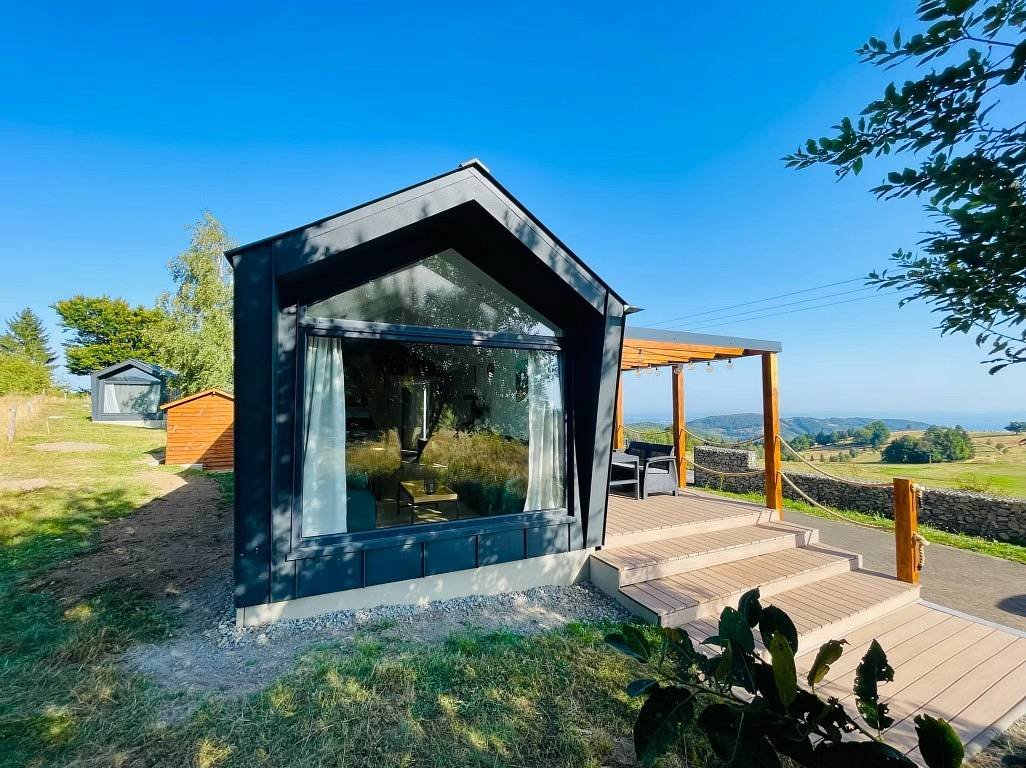 Chaty v Oblakoch s krásým výhledem