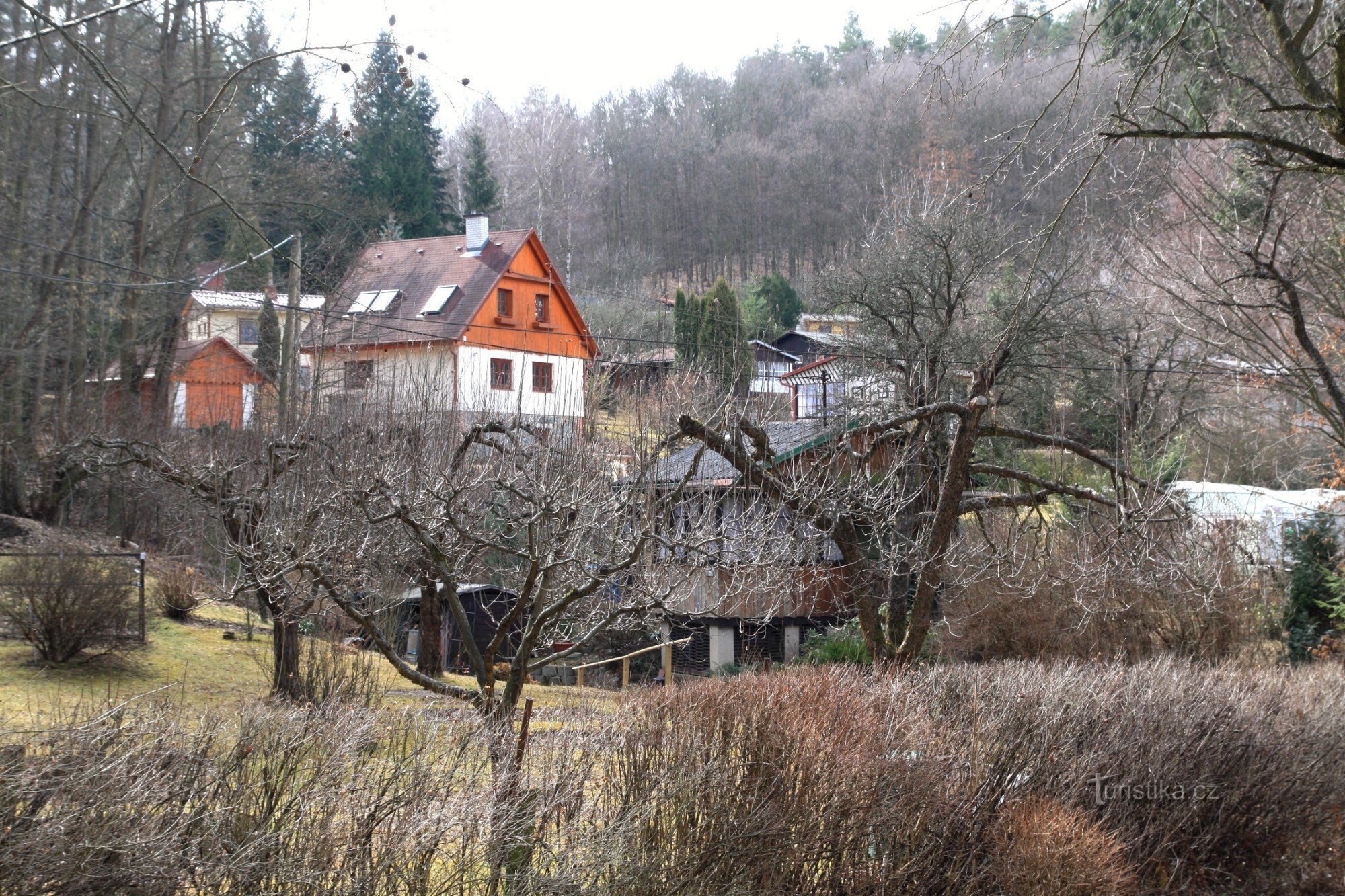 Hytter i Rakovce-dalen