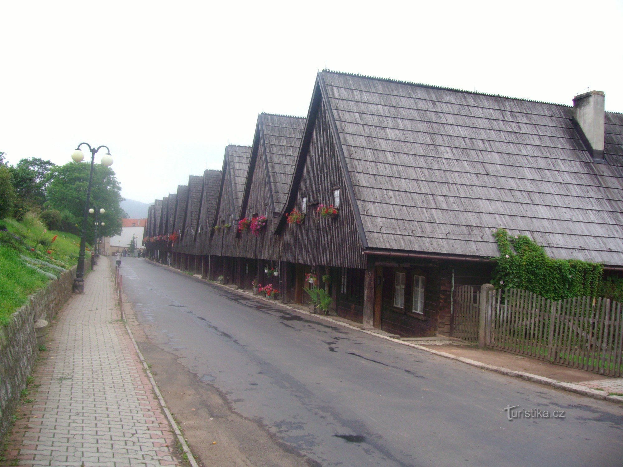 Chelmsko Slaskie - maisons de tisserands