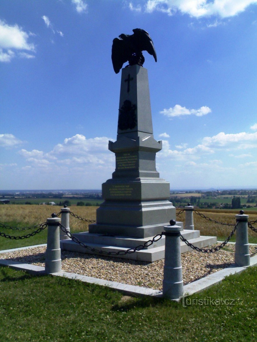 Chlum - Monumento al Primo Corpo d'Armata Austriaco