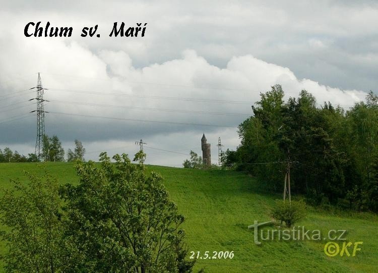 Chlum sv.Maří-rozhledna