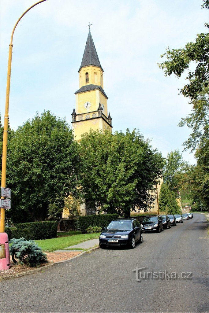 Chlumec, kirken St. Havel