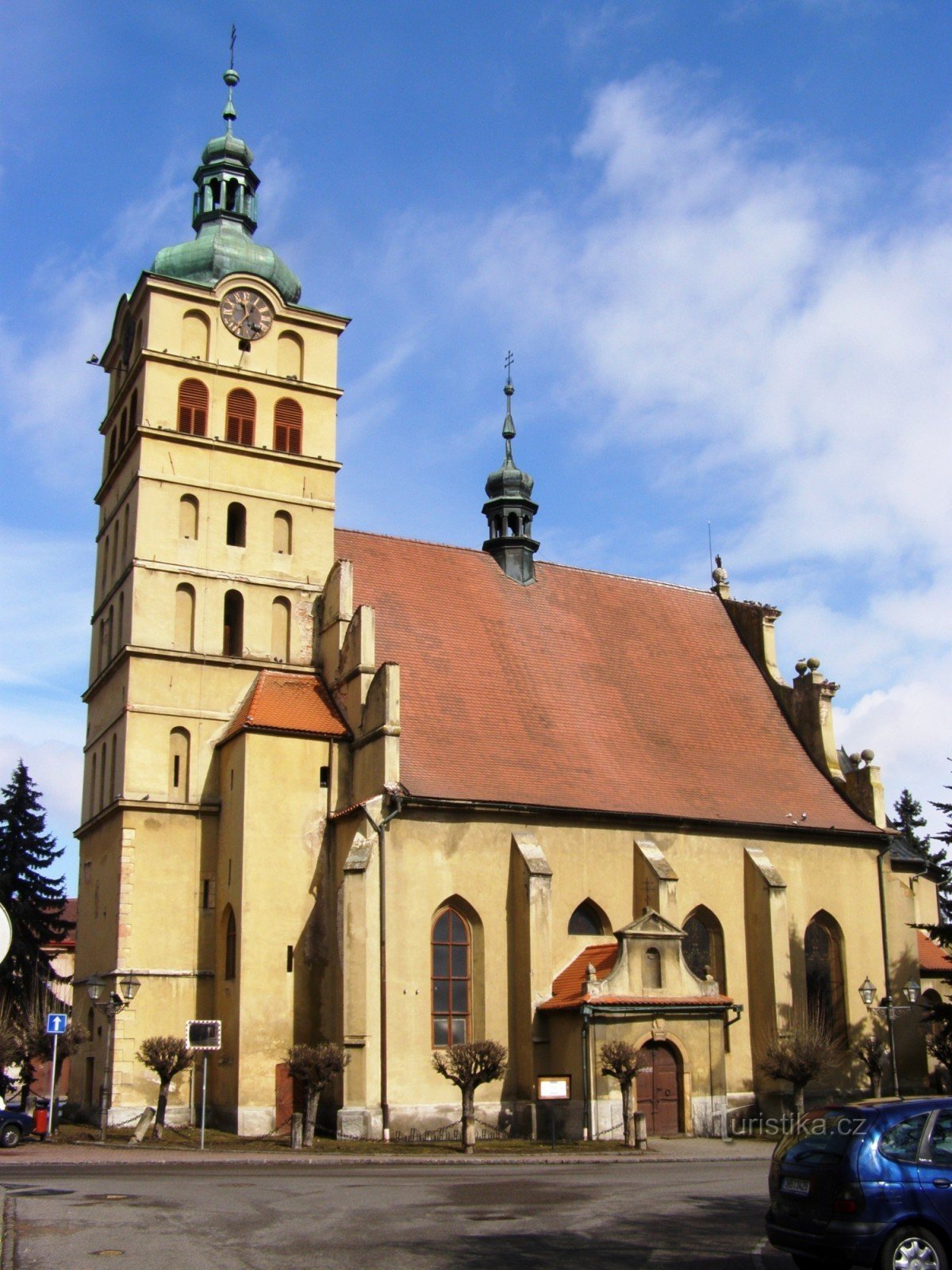 Chlumec nad Cidlinou - crkva sv. Voršilas
