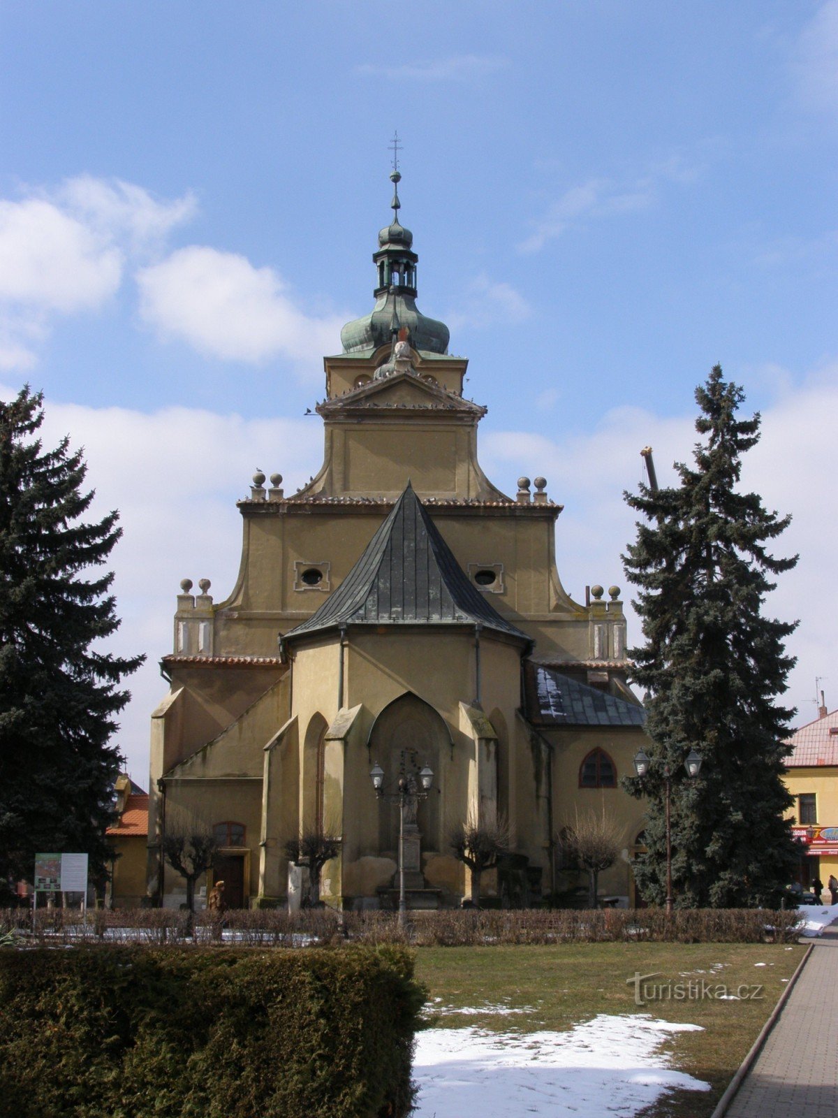 Chlumec nad Cidlinou - Pyhän Nikolauksen kirkko. Voršilas