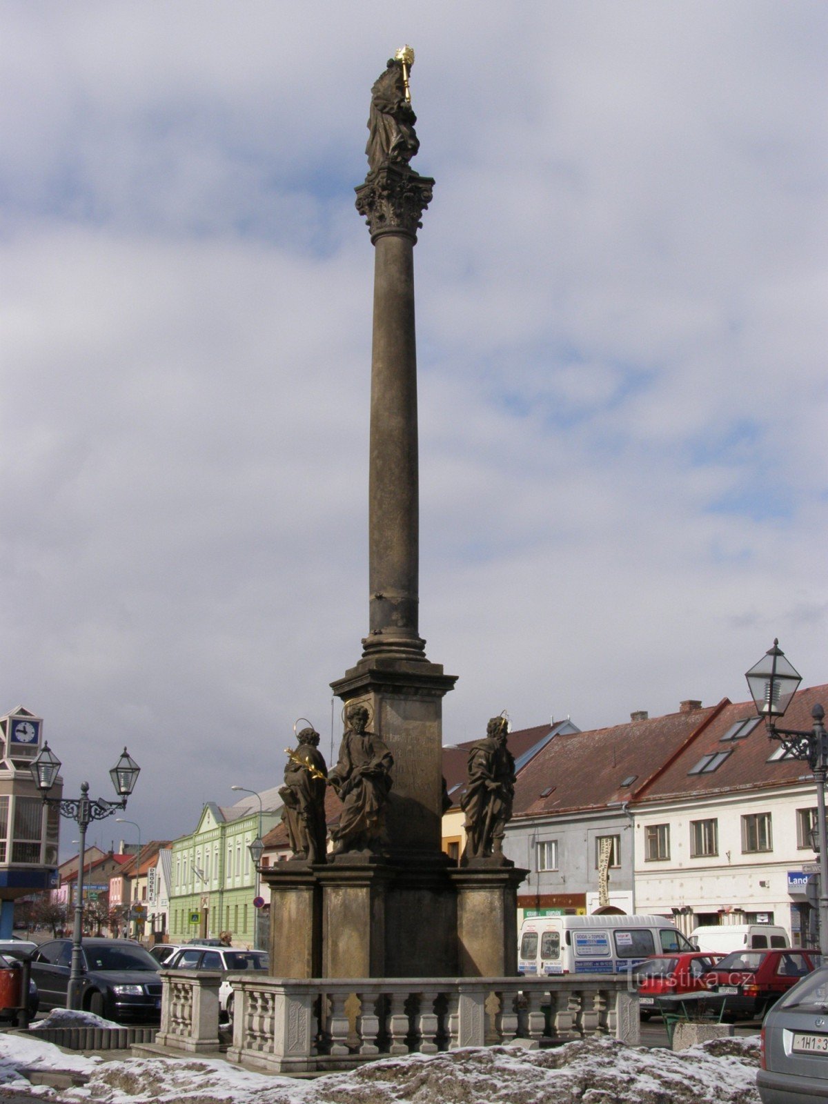 Chlumec nad Cidlinou - mariánský sloup