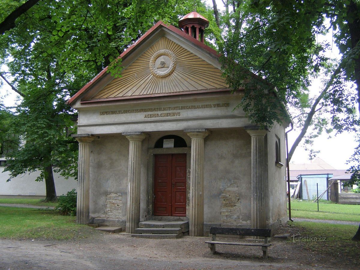 Kaple Chlumec nad Cidlinou - Zubatovská kaple