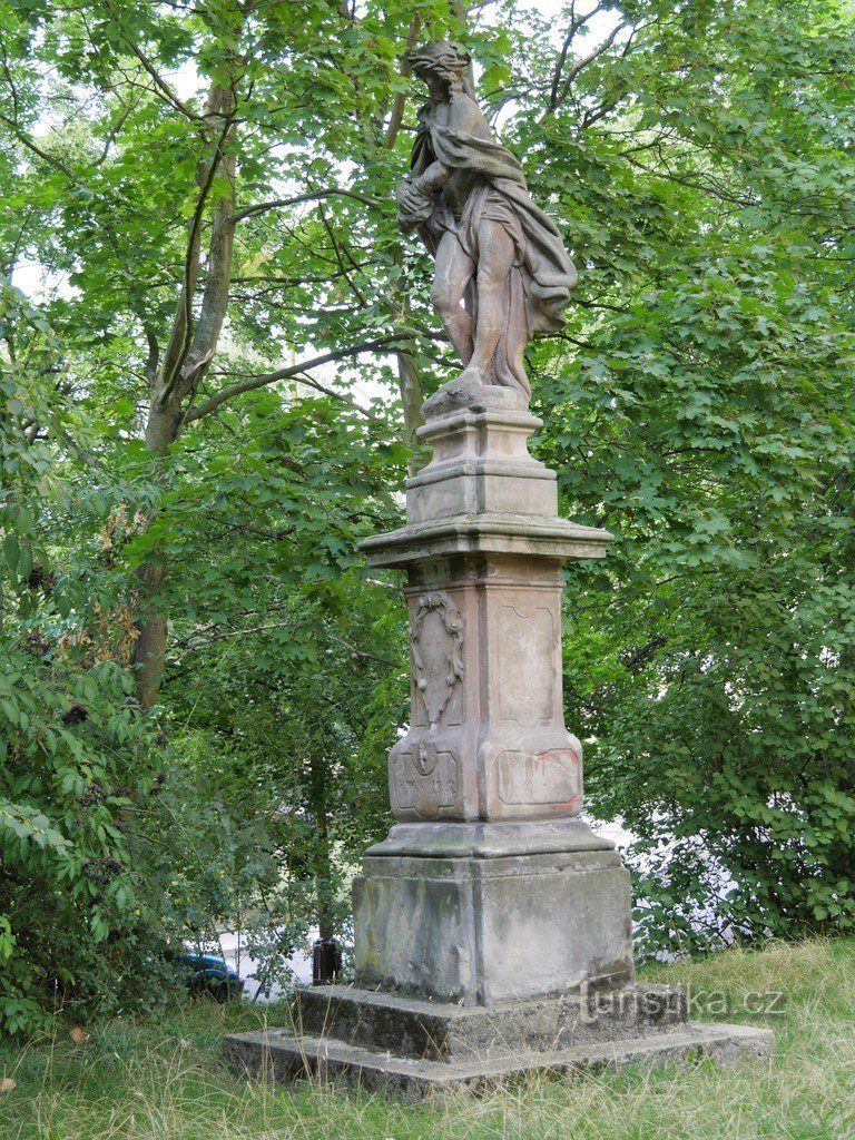 Chlumec, statua dell'Ecce Homo