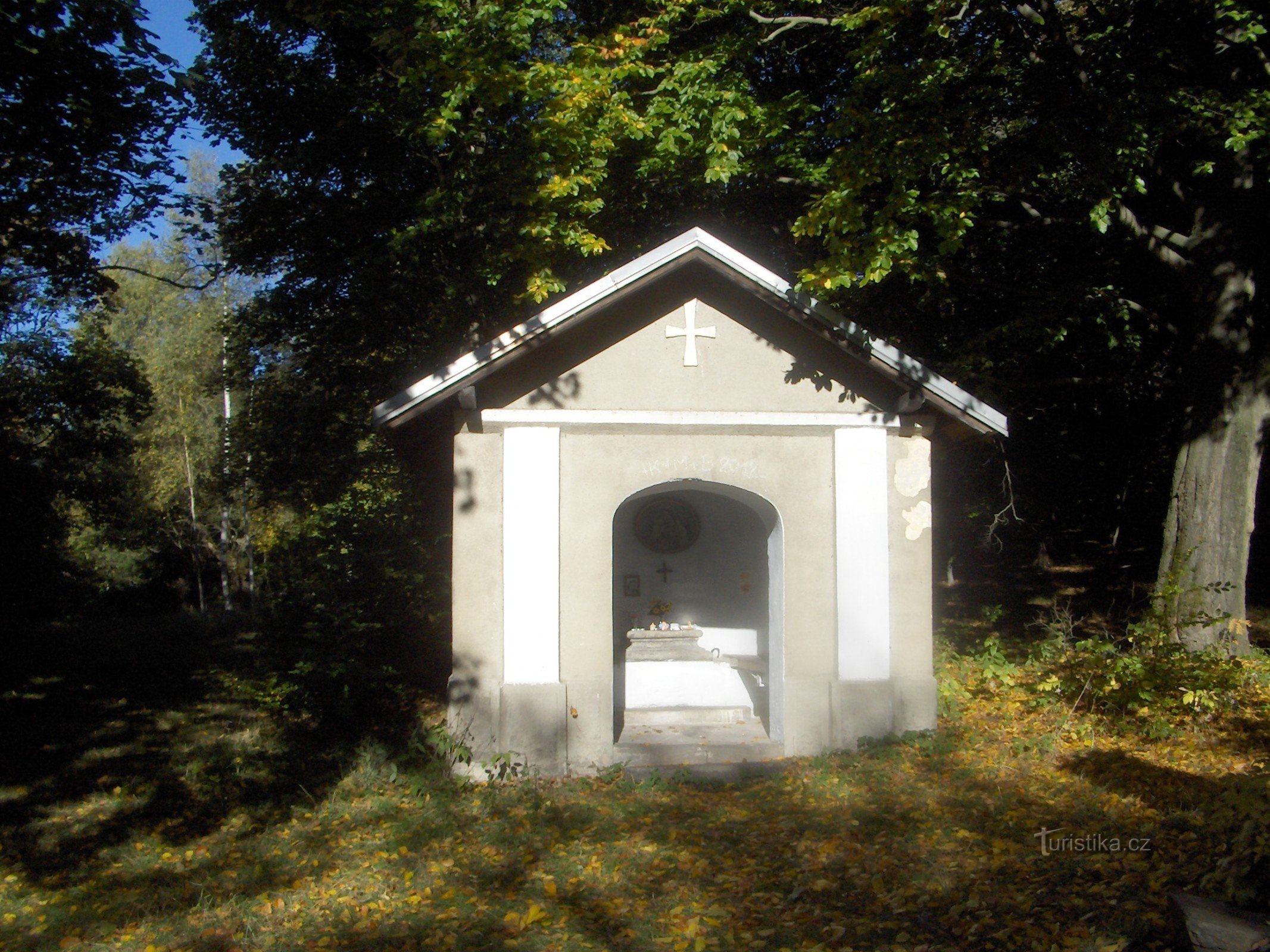 Capilla del bosque de Chlumecka.