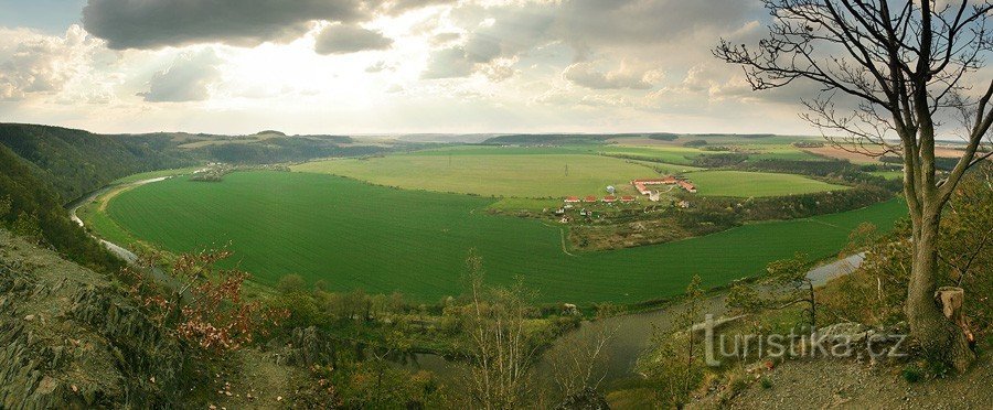 Chlumská stráň - výhled