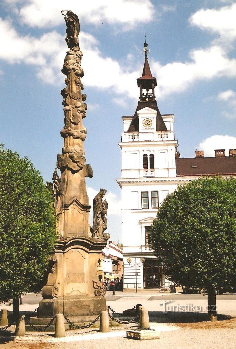 Choceň - columna mariana