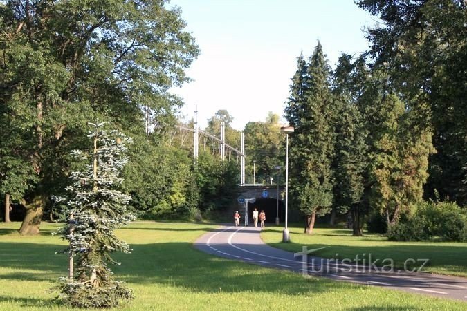 Chocen - công viên